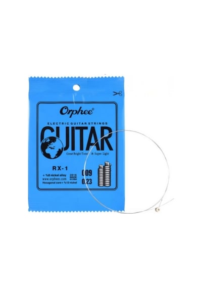 Orphee Rx-1-009 Elektro Gitar 0.09 İnce Mi Teli