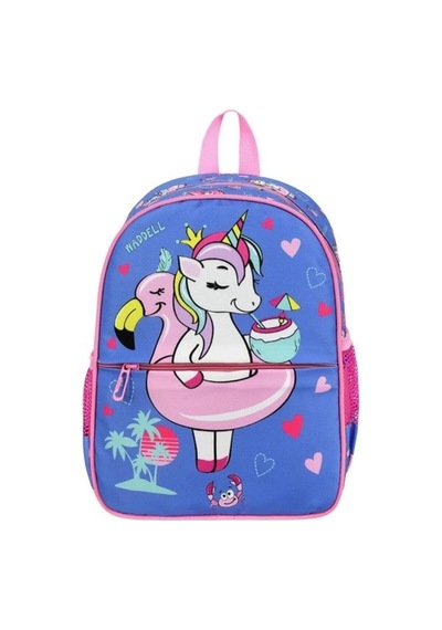 Unicorn Anaokul Çantası, Beslenme Çantası Ve Kalem Çantası, Lila-pembe Çok Renkli