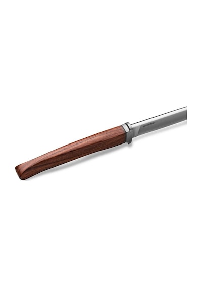 Lionsteel Ago - Santos Wood Kamp Bıçak Kahverengi