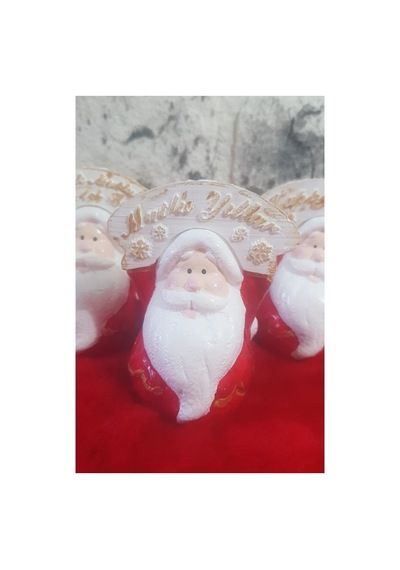 El Yapımı Mesajlı Noel Baba Biblosu,noel Baba Figür,1 Adet Noel Baba Mesajlı Obje.