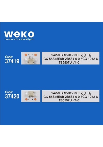 Panasonic Th-55cx700h 55'' 20 Adet Tv Led Bar Tvnizi Açıp İçindeki Led Barla Birebir Aynısı Olduğunu Görmeden Almayınız. Sonrasında İade Almamaktayız.