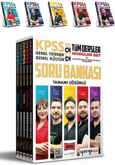 Yargı 2026 Kpss Gy-gk Tüm Dersler Tamamı Çözümlü Modüler Soru Bankası Seti