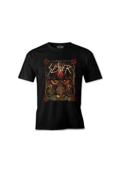 Slayer - Mask Siyah Erkek Tshirt