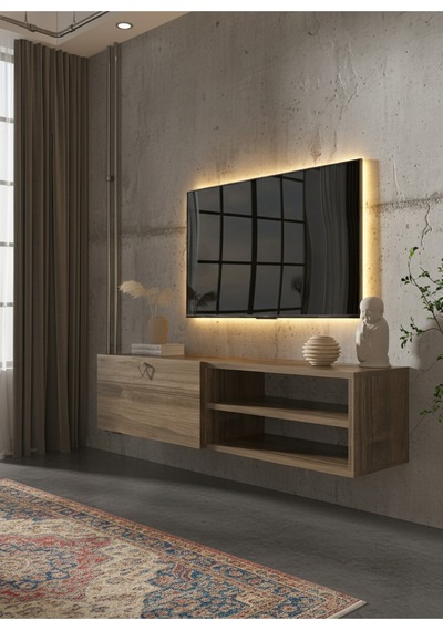 Resital Tv Ünitesi S1244-2 Ceviz Ceviz