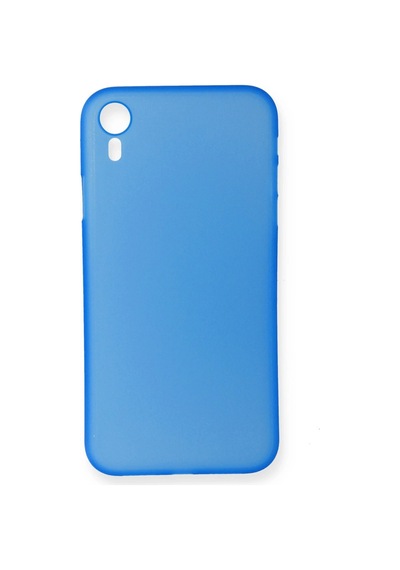 Cosmotex Newface Apple iPhone Uyumlu  Xr Kılıf Pp Ultra İnce Kapak - Mavi