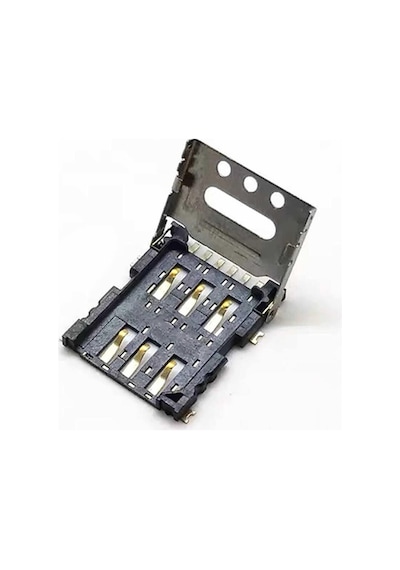 Nano Sim Kart Soket Micro 6 Pin Açılabilir Kilitli Kapak Gsm Akıllı Saat Apple Iphone Uyumlu Cep Telefonu