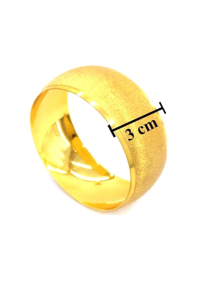 Altın Kaplama Melisa Model Bilezik 3 Cm Blz-3046 Altın