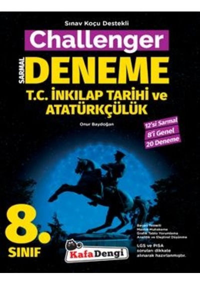 Kafadengi 2024 8. Sınıf Lgs İnkılap Tarihi 20 Li Challenger Denemesi