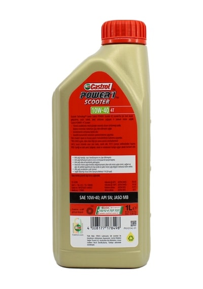 Castrol Power 1 Scooter 10w40 4t 1 Lt Motosiklet Yağı