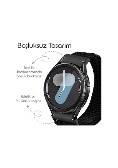 Samsung İle Uyumlu Yeni Nesil Bağlantı Hasırlı Kumaş Kordon Galaxy Watch 7/6/5/4 Serisi İçin Galaxy Watch 7 Kordon 40mm/44mm Watch 6/4 Classic 47/43/42mm Watch 5 Pro Uyumlu Çok Renkli Samsung İle Uyumlu Yeni Nesil Bağlantı Hasırlı Kumaş Kordon Galaxy Watch 7/6/5/4 Serisi İçin Galaxy Watch 7 Kordon 40mm/44mm Watch 6/4 Classic 47/43/42mm Watch 5 Pro Uyumlu Çok Renkli