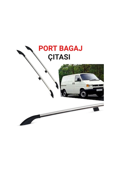T4 Kısa Şase Portbagaj Tavan Çitası Gri 1999 2000 2001 2002 200
