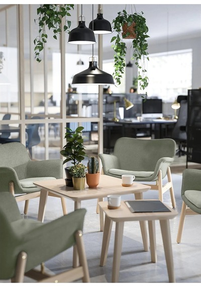 Ikea Açık Yeşil Rahat Berjer Koltuk