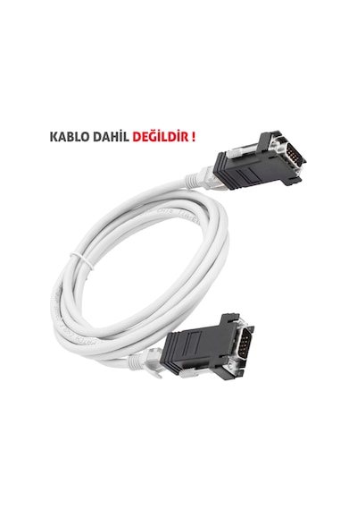 Powermaster Vga Extender Rj 45 Cat5/6/7 Uzatıcı (2Li Paket)