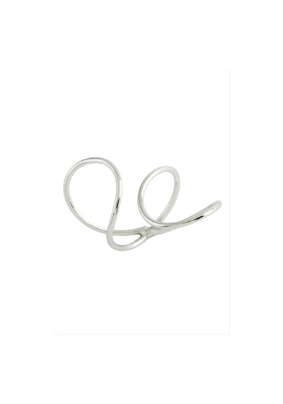 Zenviac456 Oval Metal Yüzük Zenviac45678 Gümüş Rengi 29083687