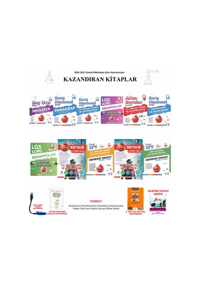 Nartest 8. Sınıf Sözel Konu Anlatımı, Soru Bankası 11 Kitap Seti