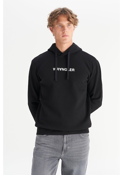 Wrangler Erkek Big Logo Sweatshirt Black Çok Renkli