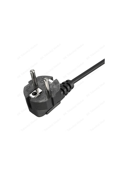 Notebook Şarj Adaptörü 3Lü Yonca Power Güç Kablosu - 1.5 Metre