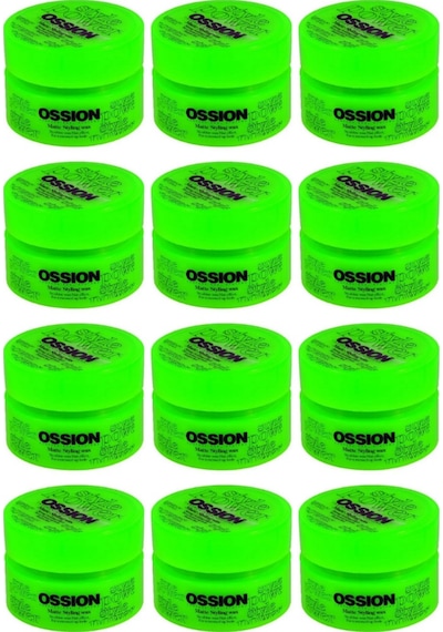 Ossion Saç Şekillendirici Mat Wax 100 Ml 12 Adet