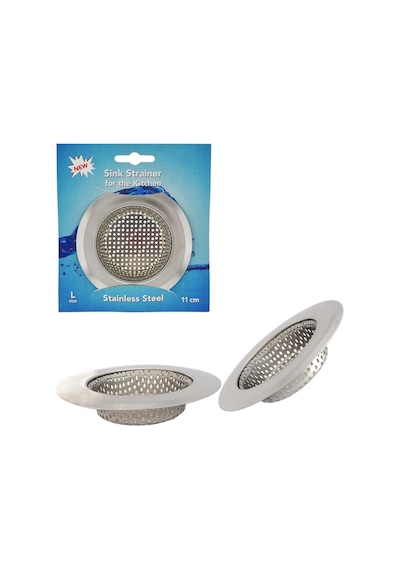 7 Cm Orta Boy Paslanmaz Çelik Lavabo Süzgeci - Evye Süzgeci - Eviye Süzgeç Çelik Diğer