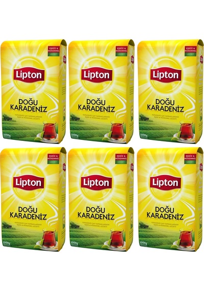 Lipton Doğu Karadeniz Siyah Çay 6x1 Kg