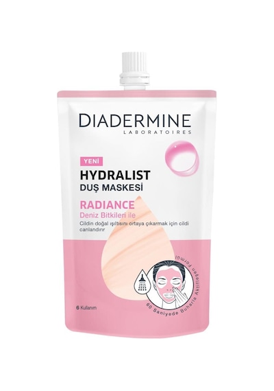 Diadermine Hydralist Duş Maskesi Radiance X 2 Adet