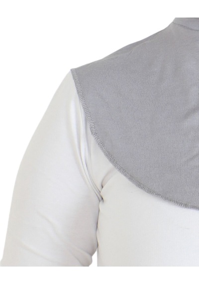 Modish Group Kadın Boyunluklu Hijab Tesettür Pratik Spor Bone - Sarı Gri