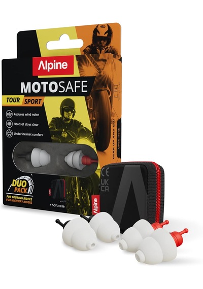 Motosafe Duo Motosiklet Kulak Tıkacı 2 Li Paket