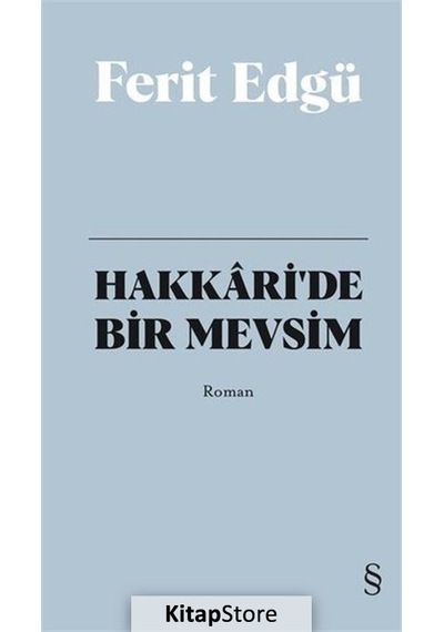 Kitapstore Hakkari'De Bir Mevsim Bez Ciltli / Ferit Edgü