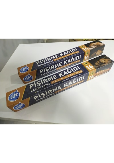Life 16 Lı Hazır Kesilmiş Pişirme Kağıdı 2'Li Set