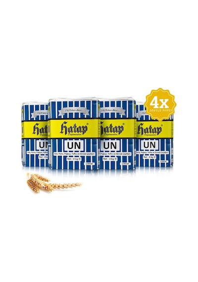 Hatap Çok Amaçlı Un 4 x 4 KG