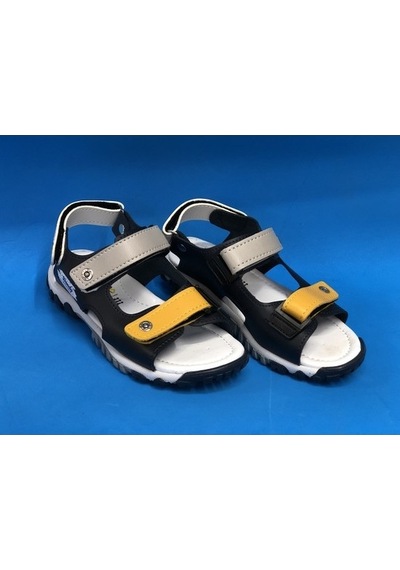 Wendy K-113 Erkek Çocuk Günlük Sandalet Lacivert / Gri Beyaz