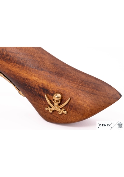 Denix Double Barrel 18th Pirate Pistol 43cm Koleksiyon Obje