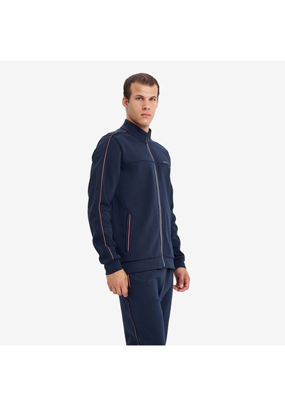 Lescon Lacivert Erkek Fermuarlı Sweatshirt 26n-1124