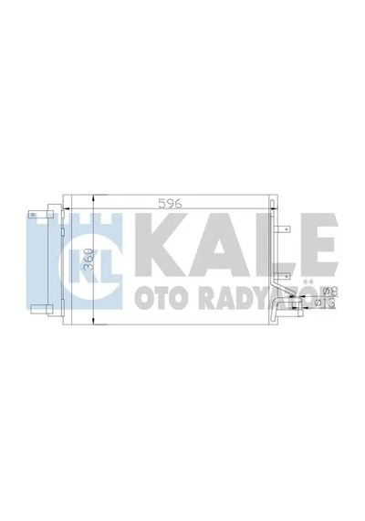 Kia Cerato Klima Radyatoru 1.5 Crdi 2005-2011 Kale 380000