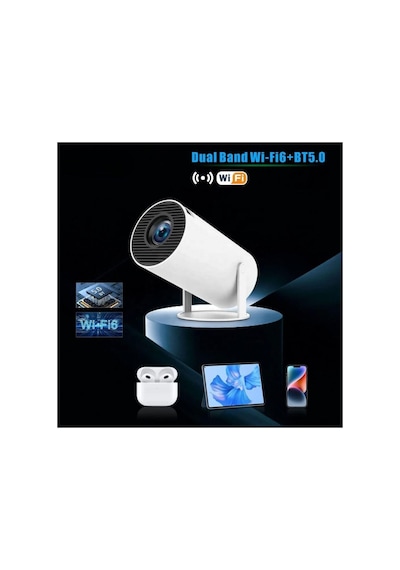 X10 Plus Oyun Projeksiyon Cihazı 4k Hd Ev Sinema Projektörü 2 Kablosuz Kumanda Hdmı Wıfı