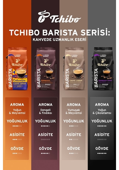 Tchibo Barista Caffè Crema Çekirdek Kahve 1 KG