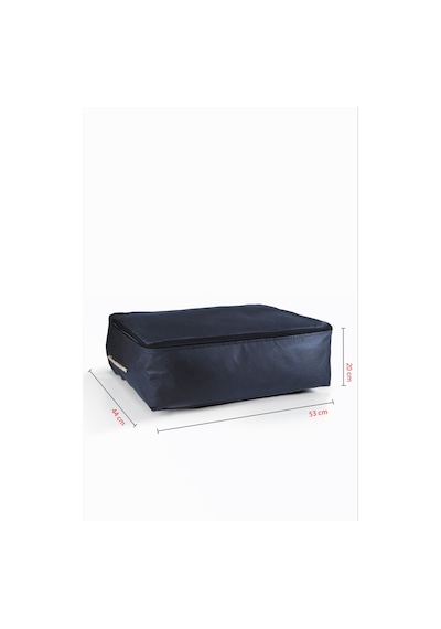 8'li Set 53x44x20 Cm Home Organizer Çekyat & Baza Altı Düzenleyici Hurç Lacivert