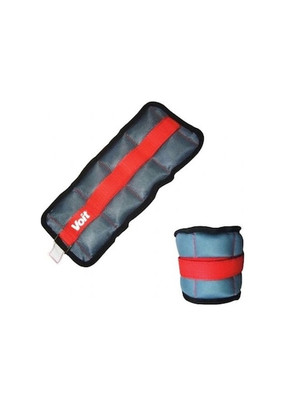 Voit 2 KG X 2 Ayak Bileği Ağırlığı Gri - Kırmızı