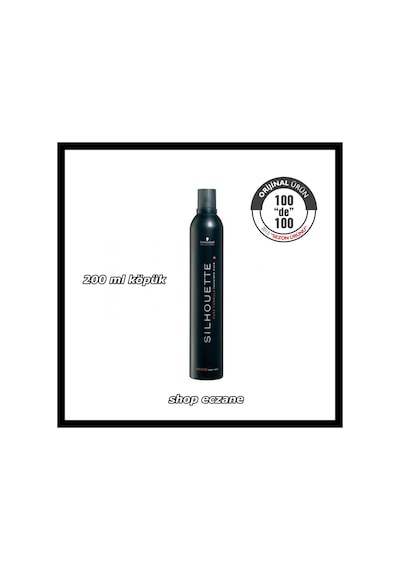 Schwarzkopf Silhouette SüperTutucu Saç Şekillendirici Köpük 200 ML