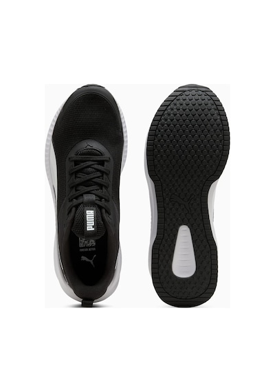 Puma Flyer Lite 4 313499-01 Unisex Spor Ayakkabı SİYAH-BEYAZ