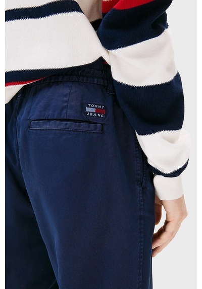 Tommy Jeans Erkek Pantolon Dm0dm21705 C1g Lacivert Lacivert