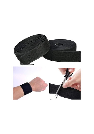 Dünya Magnet 1 Metre Cırt Cırtlı Bant - Cırt Bant - Cırt Cırt Band - En : 5cm