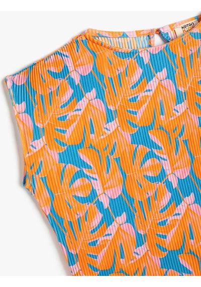 Koton Pilili Tişört Floral Desenli Kısa Kollu Bisiklet Yaka Turuncu Desenli 3skg10326ak 3SKG10326AK2D1 Turuncu Koton Pilili Tişört Floral Desenli Kısa Kollu Bisiklet Yaka Turuncu Desenli 3skg10326ak 3SKG10326AK2D1 Turuncu
