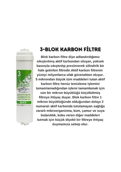 LG Kapalı Kasa Su Arıtma Cihazı Filtre Seti 5 Aşamalı Lg