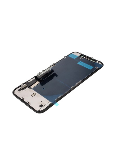 Apple Uyumlu iPhone Xr 6.1 İnç İçin Çerçeveli Ve Metal Levhalı Lcd Ekran Ve Sayısallaştırıcı Düzeneği