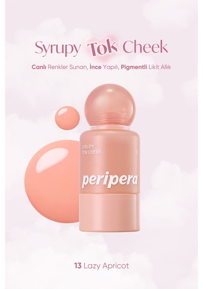 Perıpera Syrupy Tok Cheek 13 Lazy Apricot