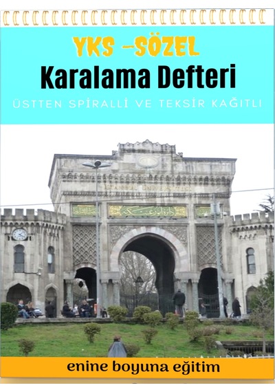 Spiralli Karalama Defteri – Yks – Sözel Teksir Kağıtlı