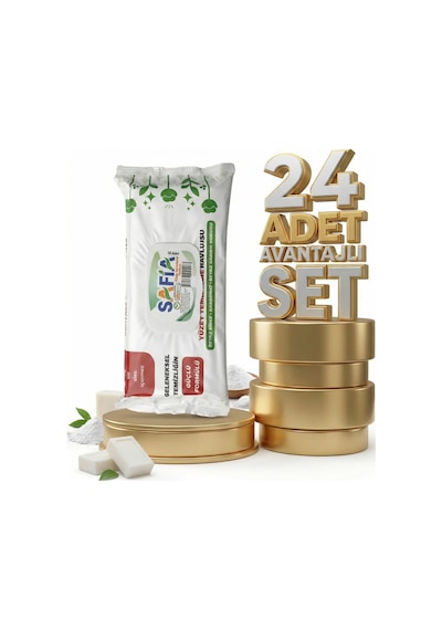 Safia Yüzey Temizleme Havlusu 24x50 Adet 50'li Set
