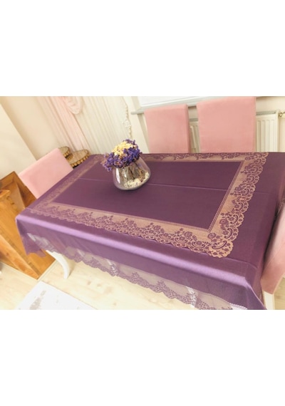 Madame Clean Dertsiz Leke Tutmaz Masa Örtüsü 3Farklı Renk 160X220 (439521070)