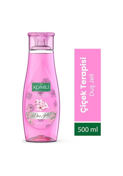 Komili Çiçek Terapisi Vegan Duş Jeli - Bahar Çiçekleri Kokulu - 500 Ml
